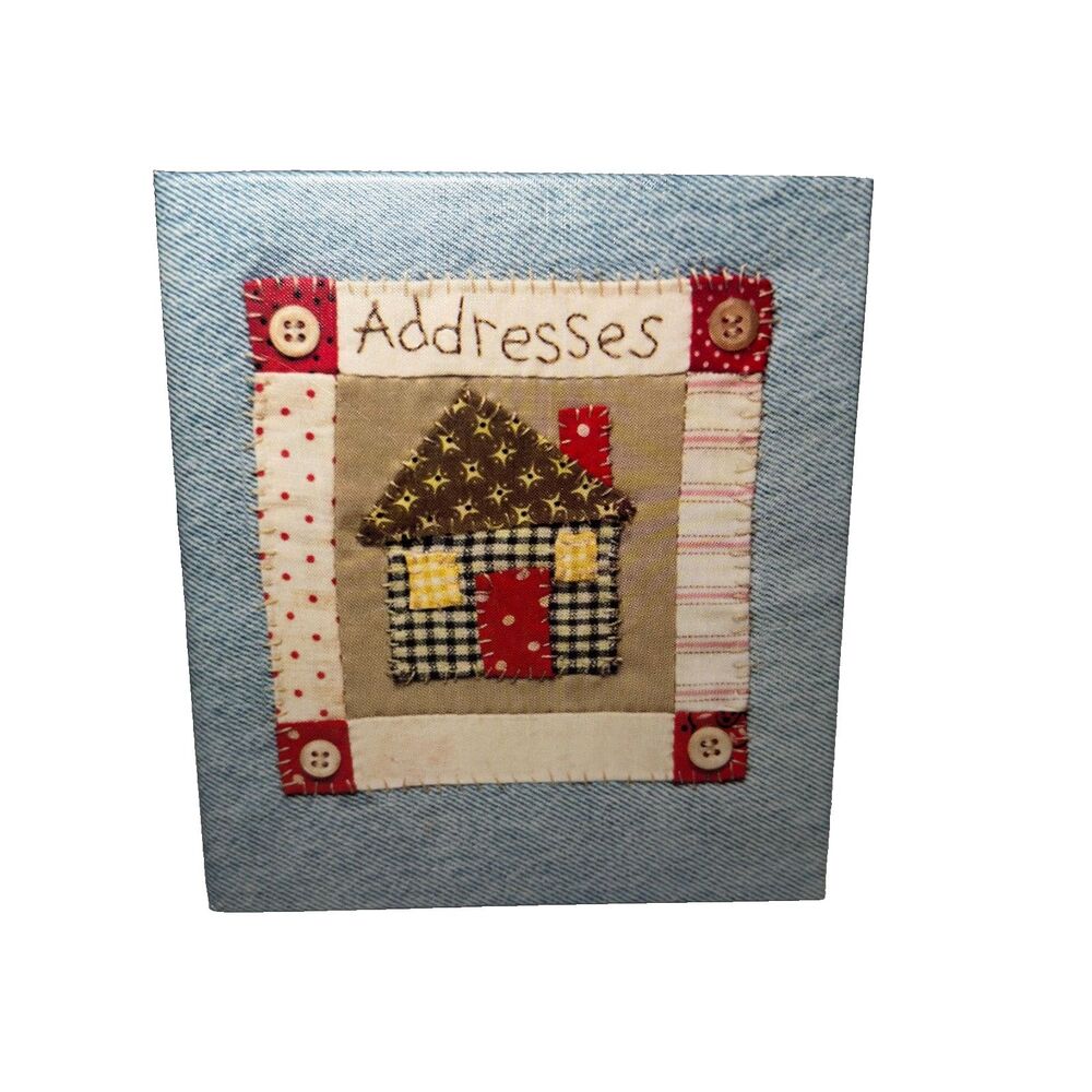 Halllmark Refillable Address Book Cottage Core Unused Vintage Personal Gift Idea